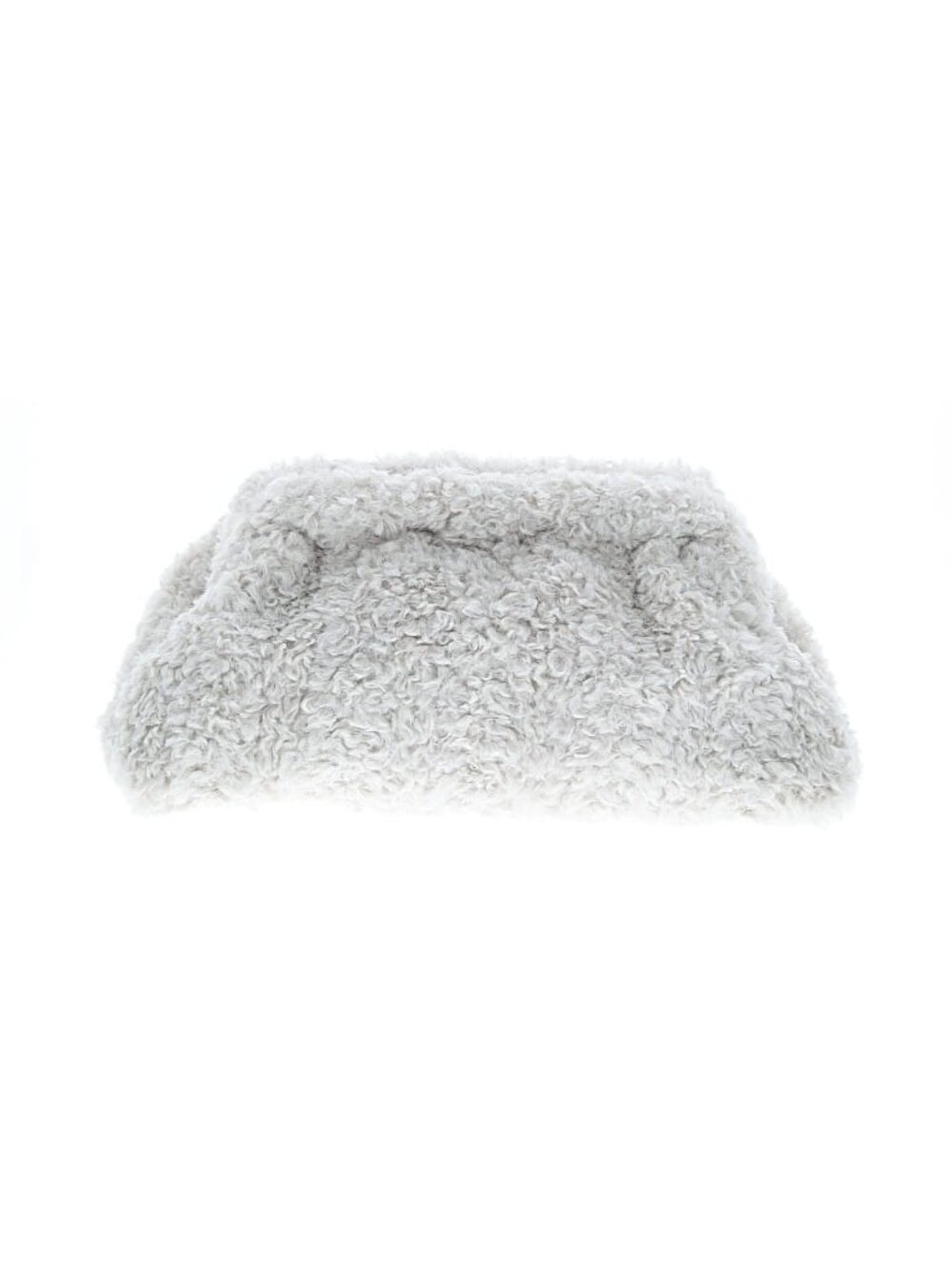 COS faux fur clutch